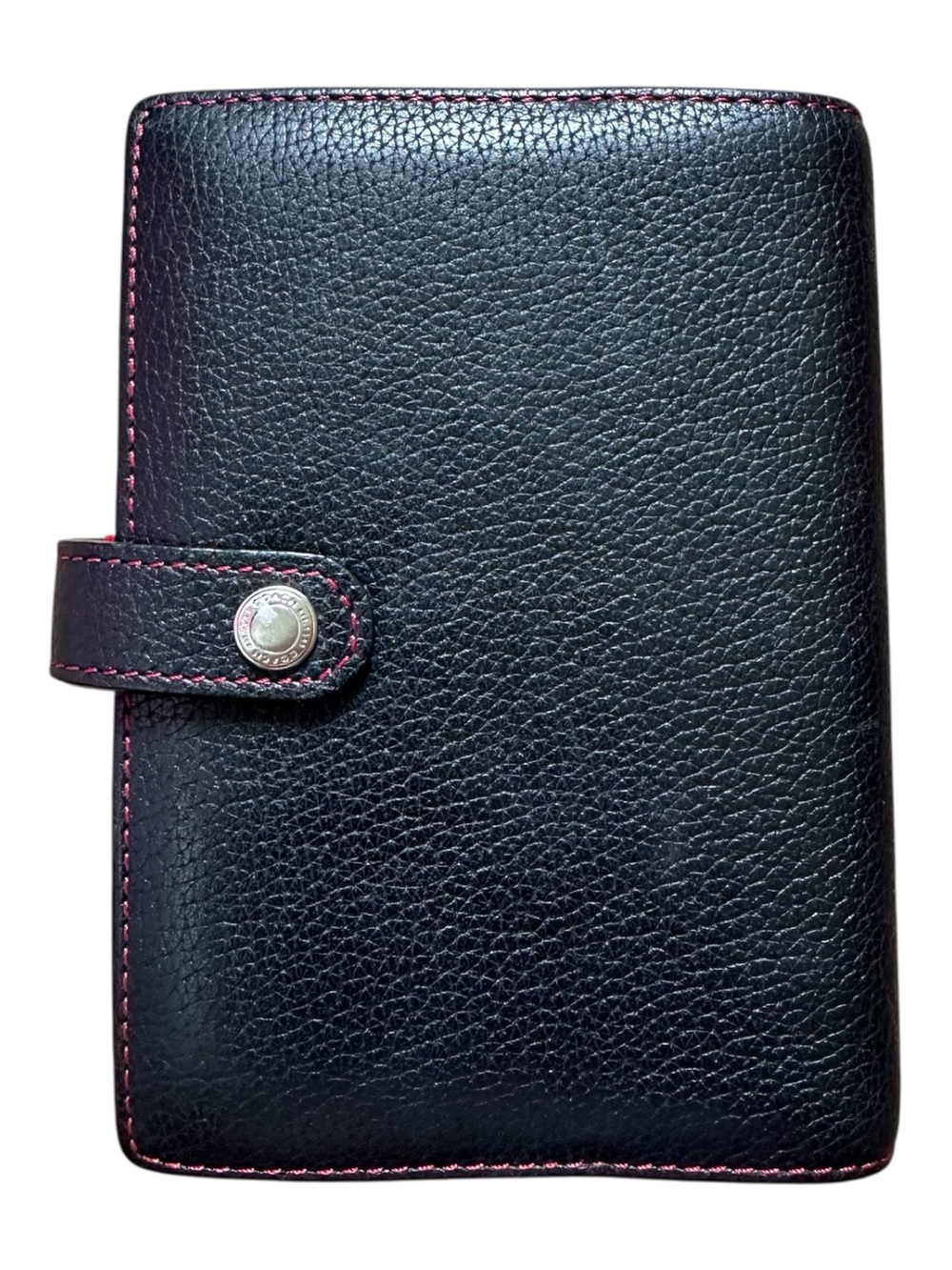 Rare Vintage Coach Leather Agenda Planner Address Book